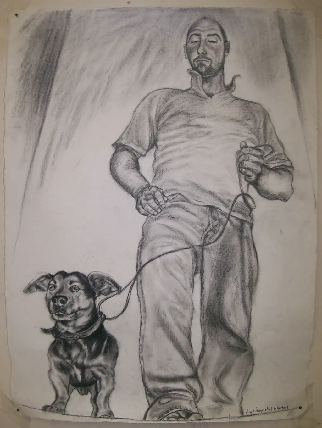 Danny and Pikey Portrait