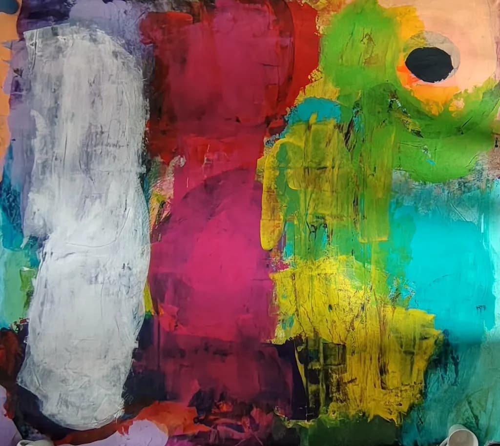 Abstract Color Composition