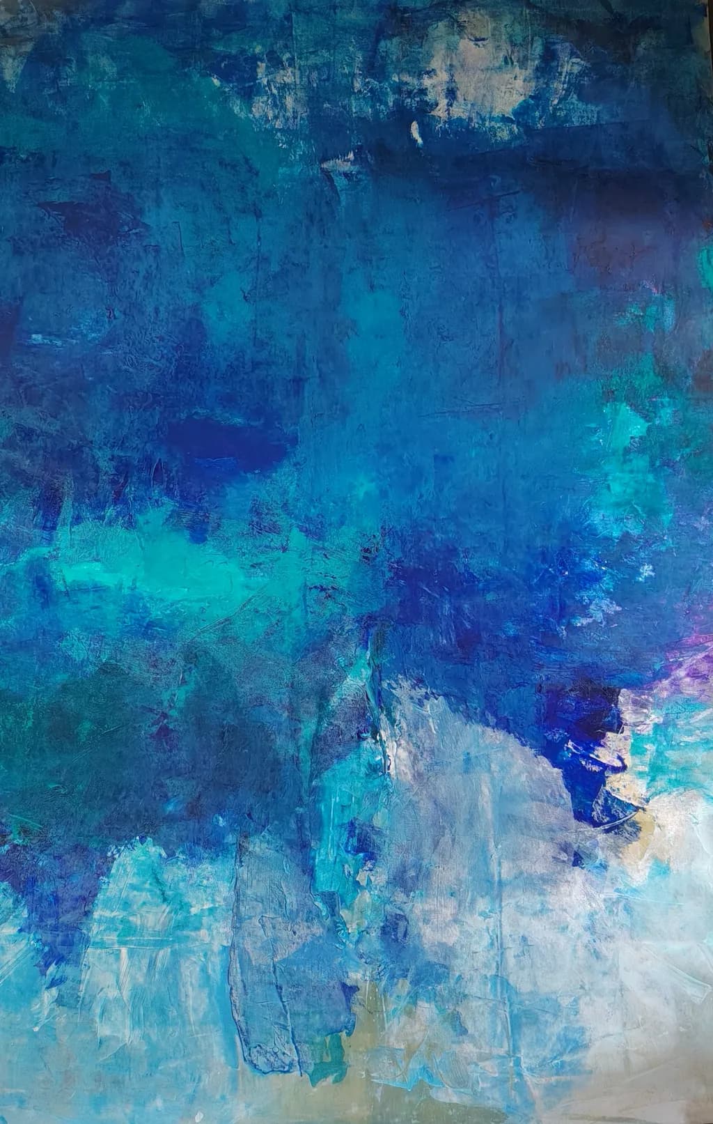 Abstract Blue Depths