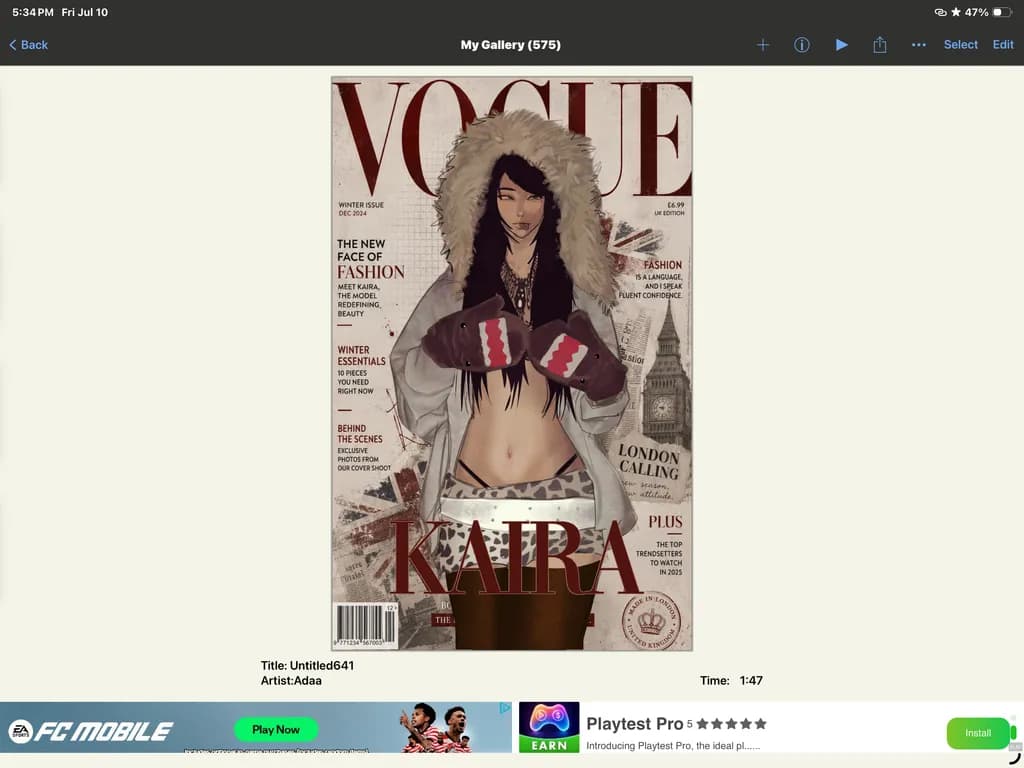 Kaira Winter Vogue