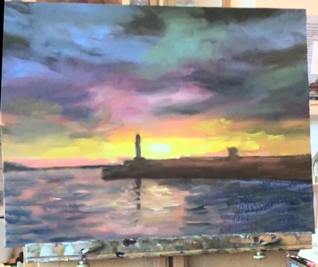 Lighthouse Sunset