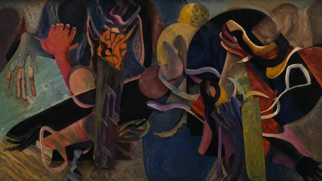 Abstract Figures in Motion