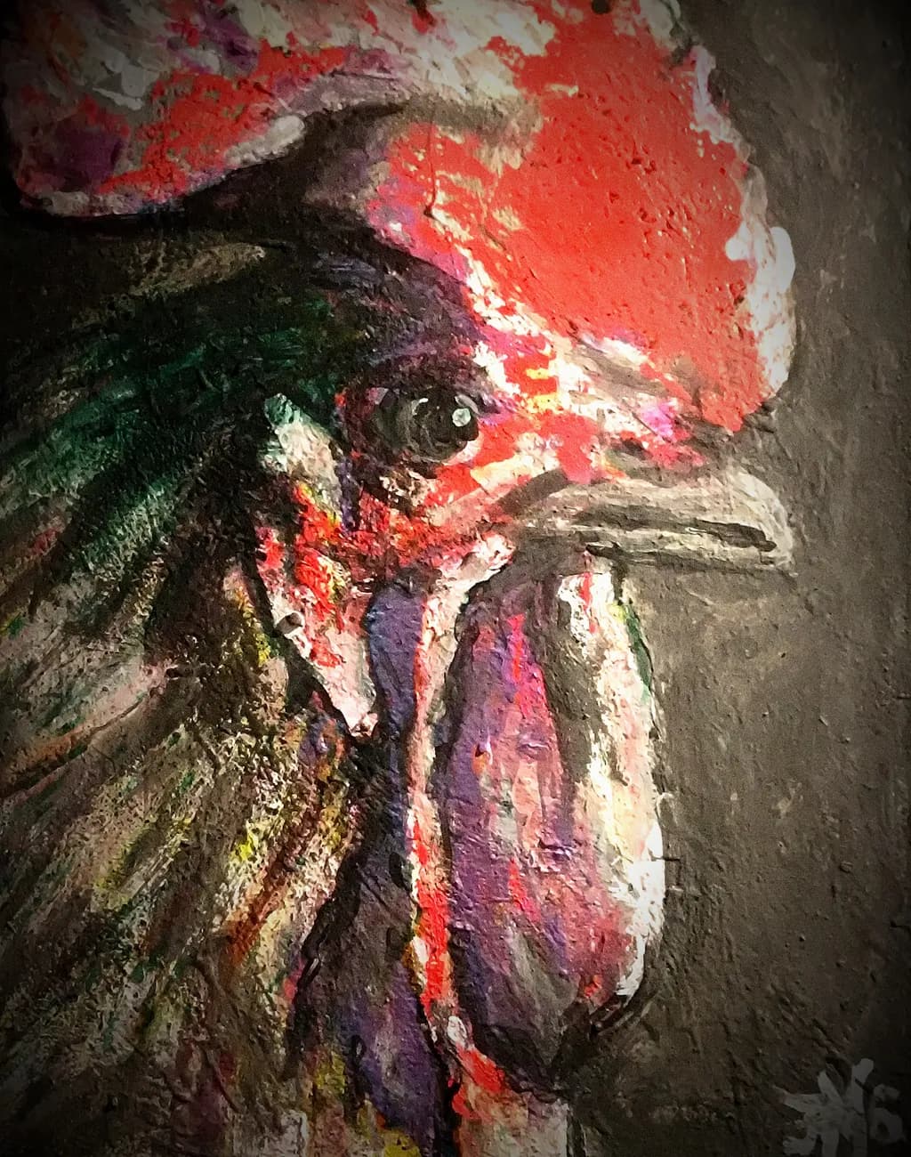 Colorful Rooster