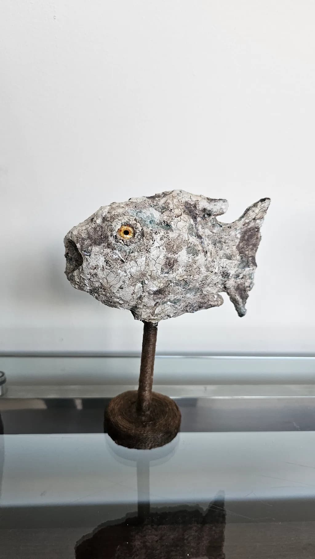 Metal Fish Sculpture