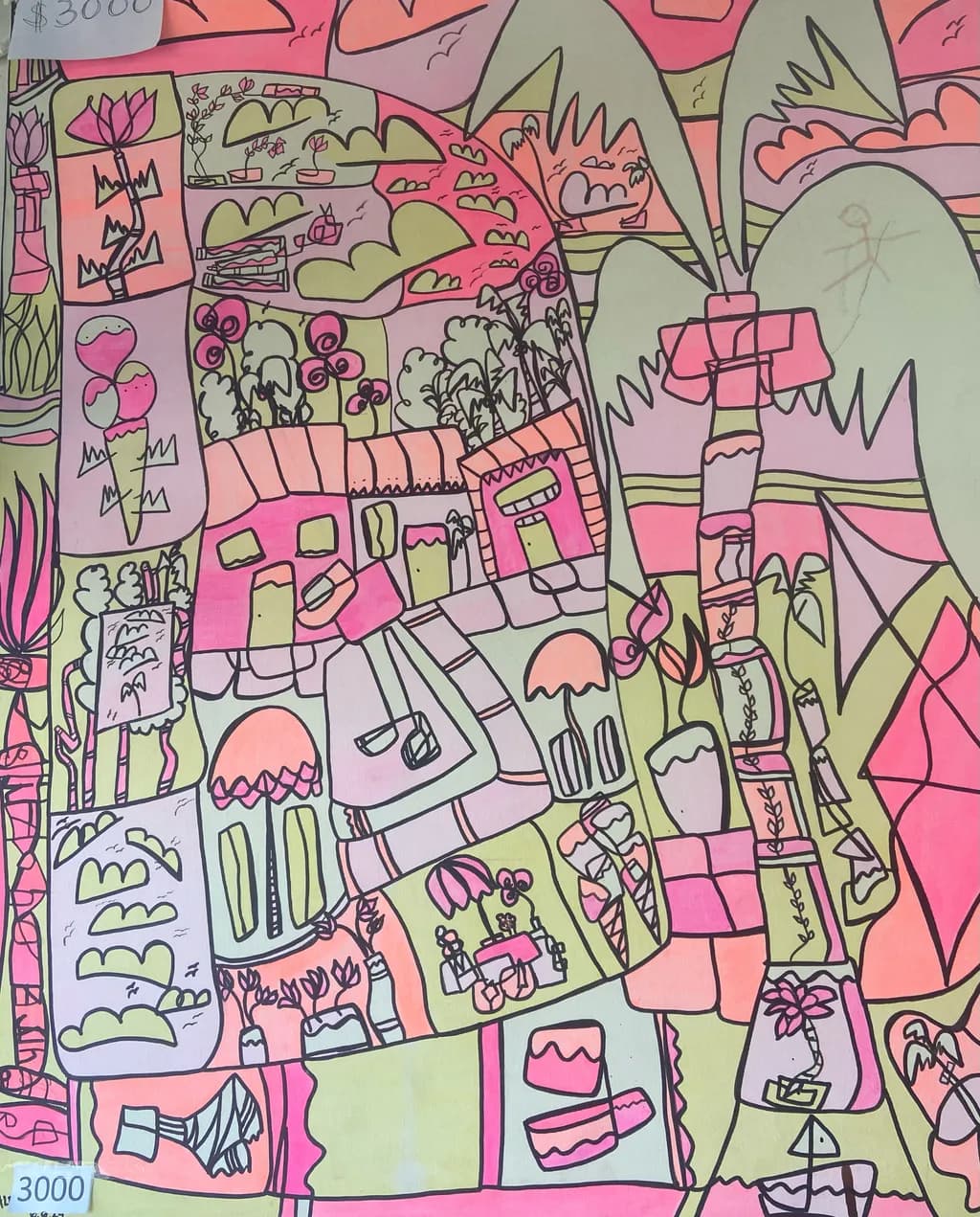 Colorful Landscape USD 75 $3000 pesos uruguayos