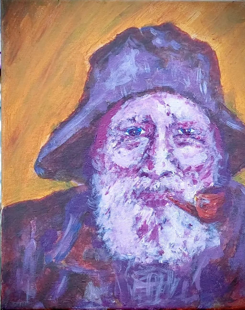 Pipe-Smoking Fisherman