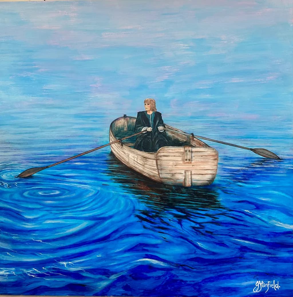 Rowing Through Stillness
