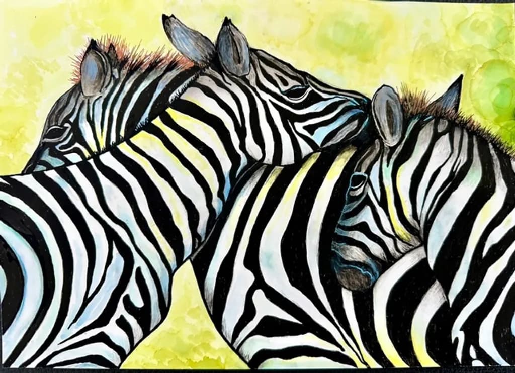 Zebra Embrace