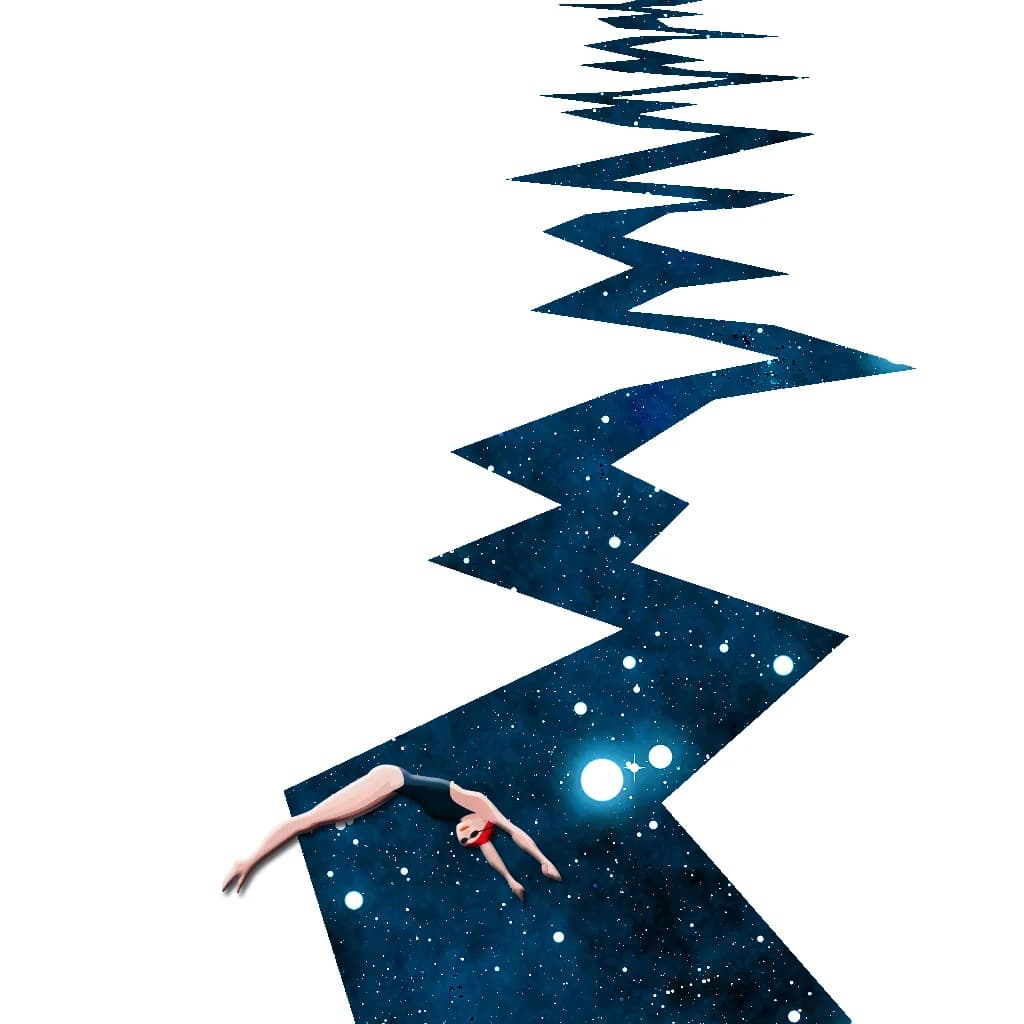 Cosmic Dive Path