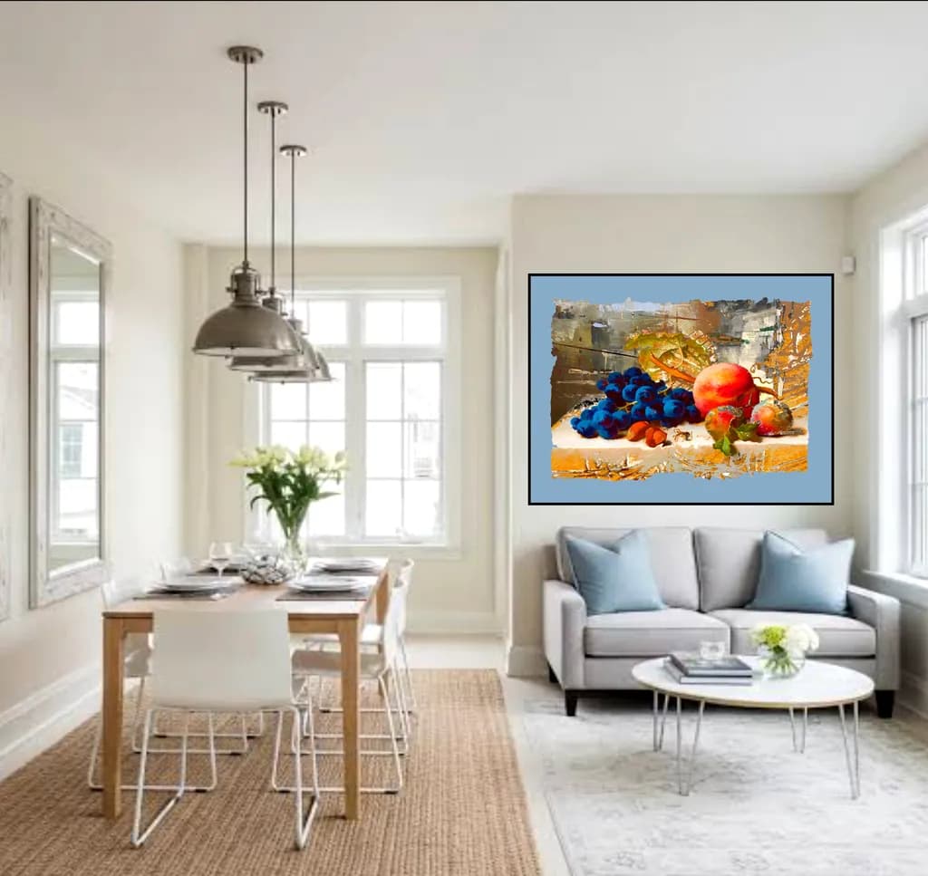 Fruit and Art – Dining Room
