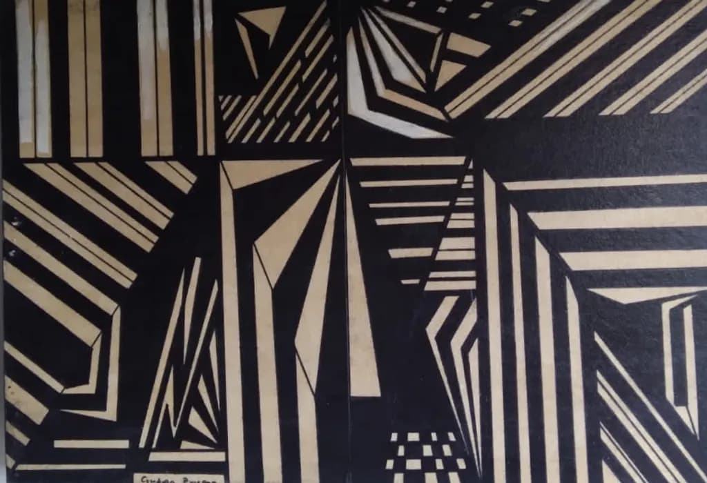 Geometric Stripes Pattern