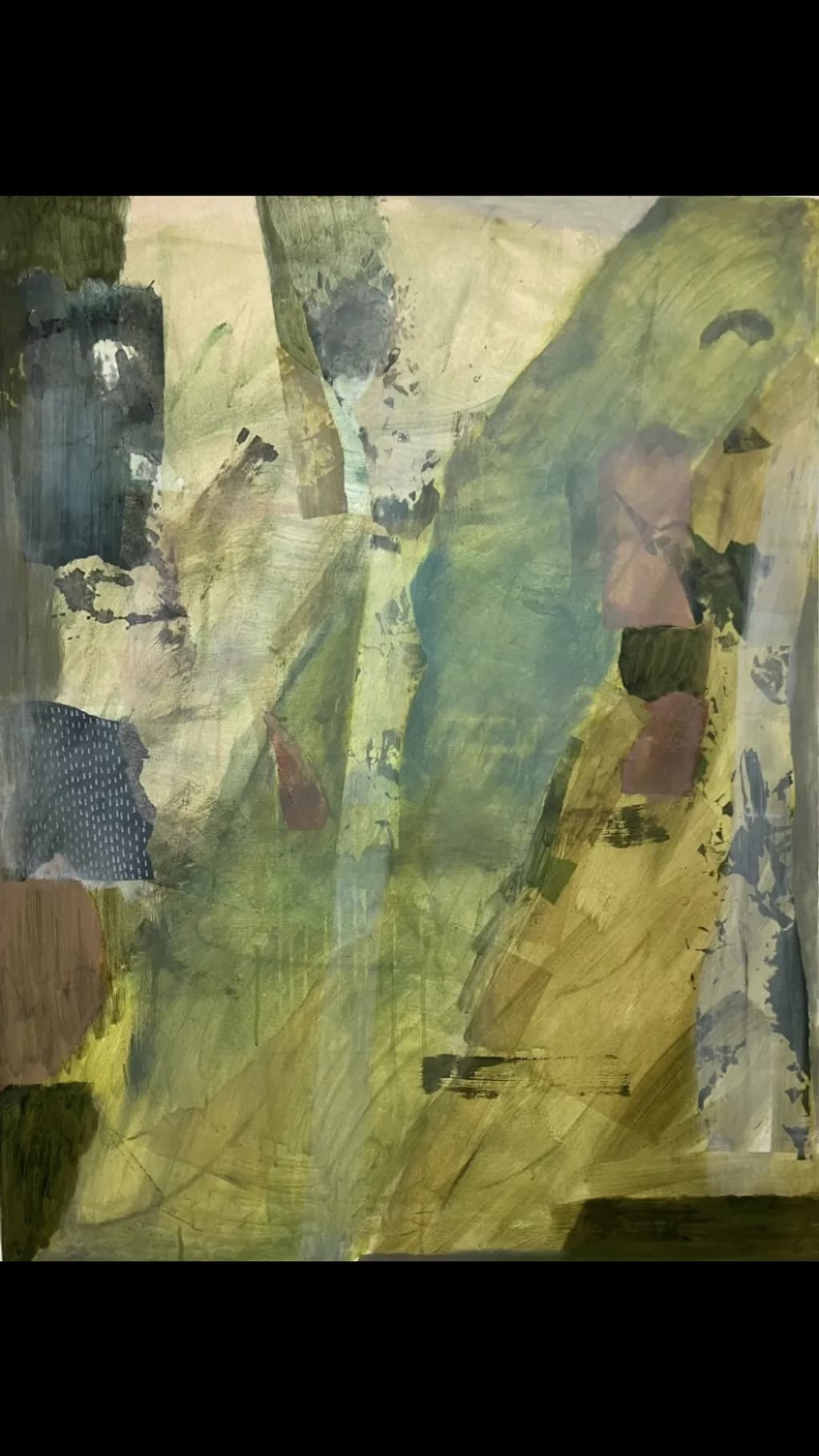 Abstract Green Landscape