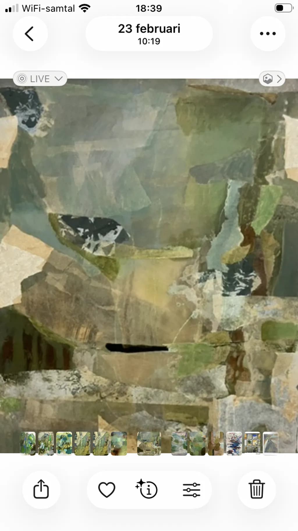 Abstract Landscape Patchwork
