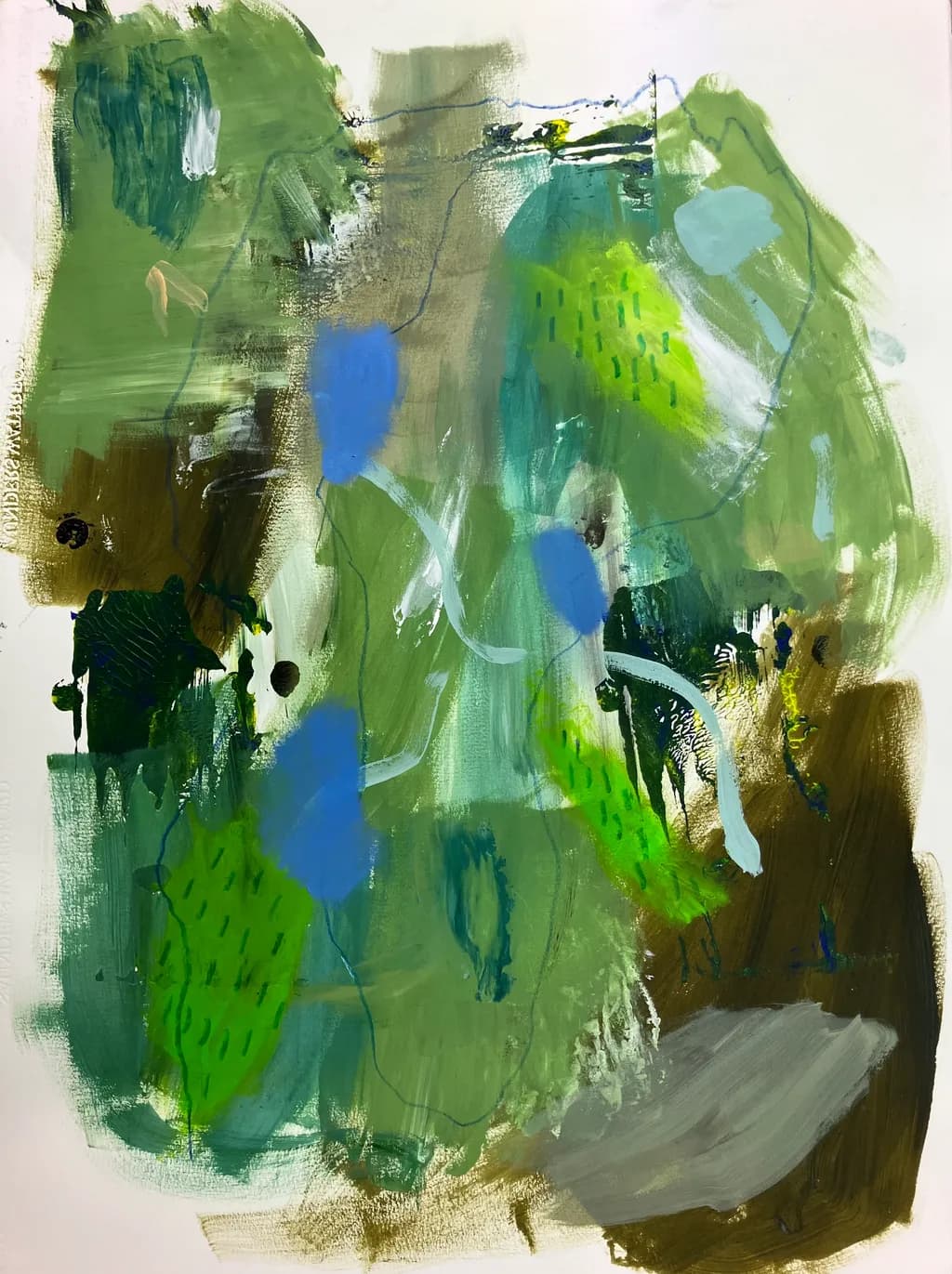 Green Forest Abstract