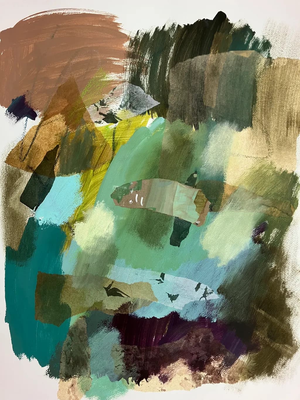 Abstract Forest Layers
