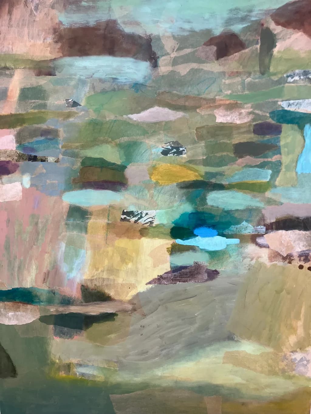 Abstract Landscape Mosaic