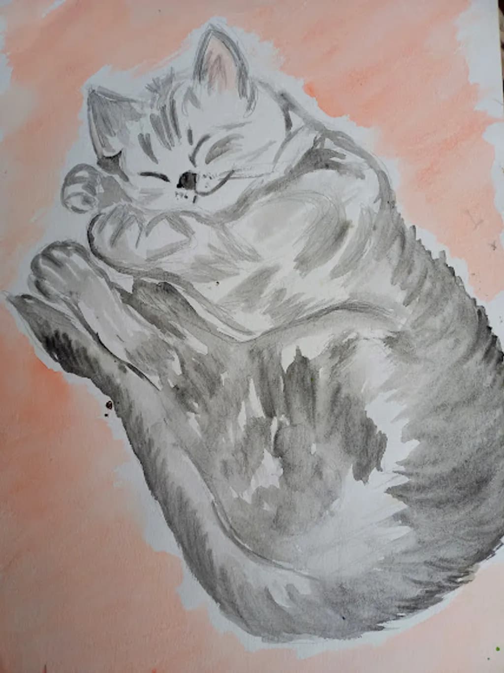 Dreaming Kitten