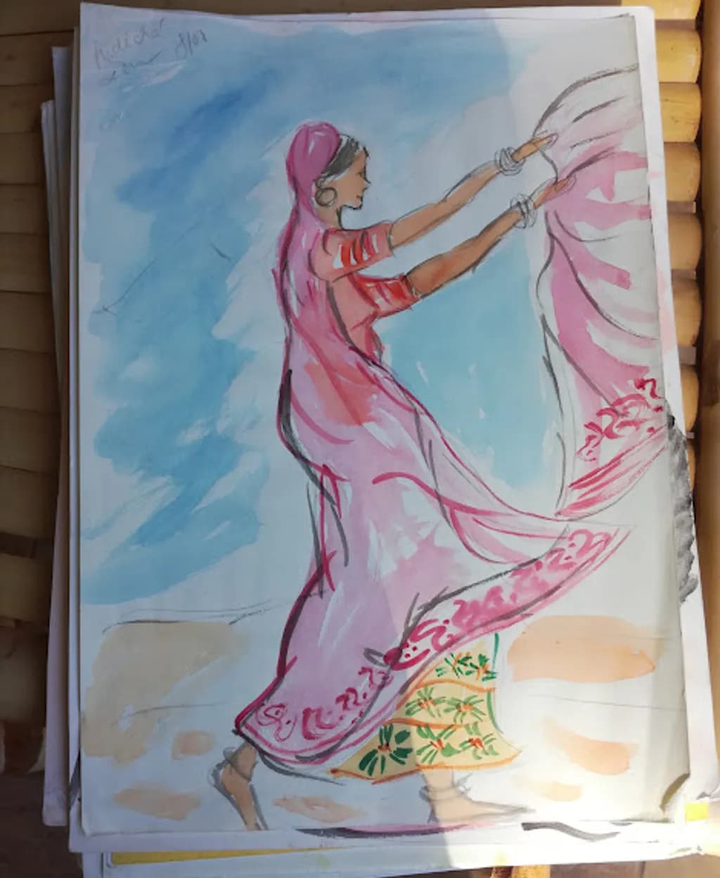 Dancing in Pink
