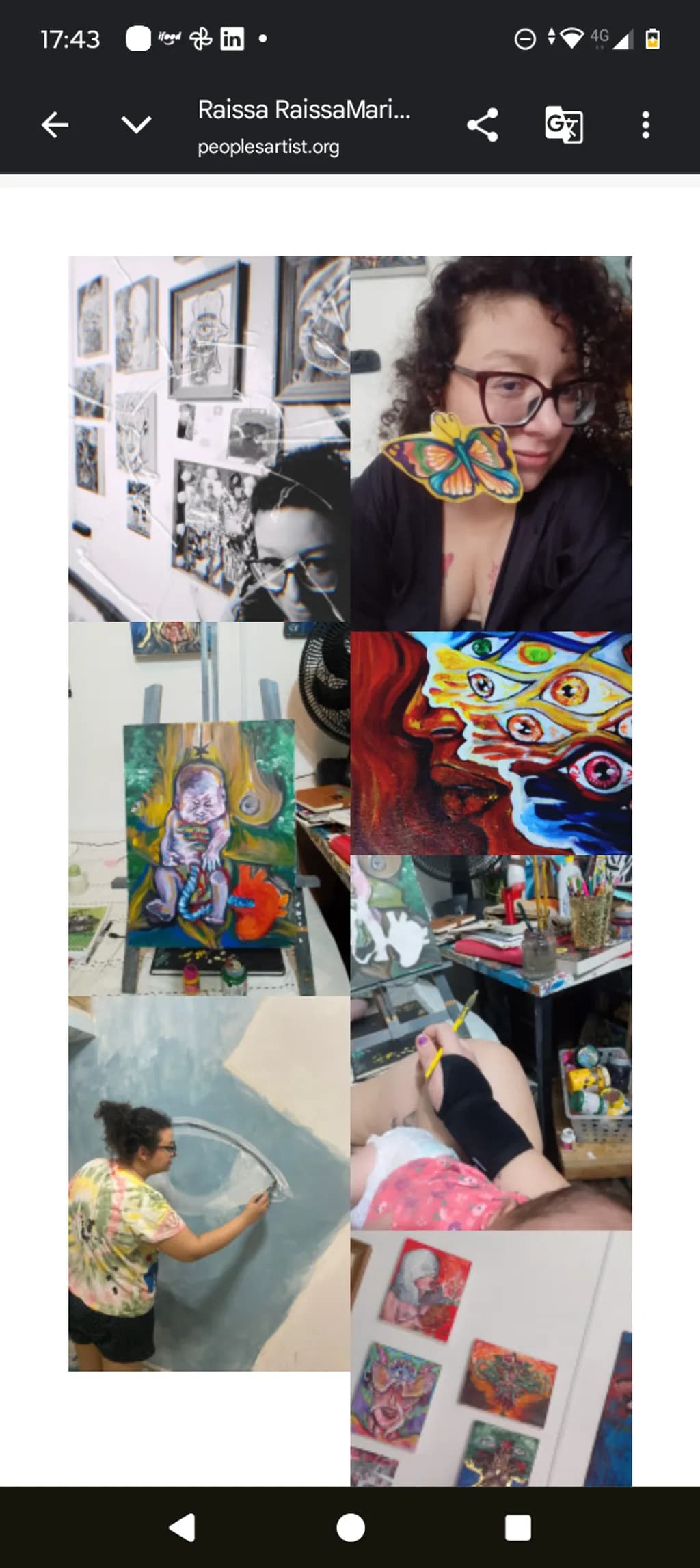 Creative Process Collage