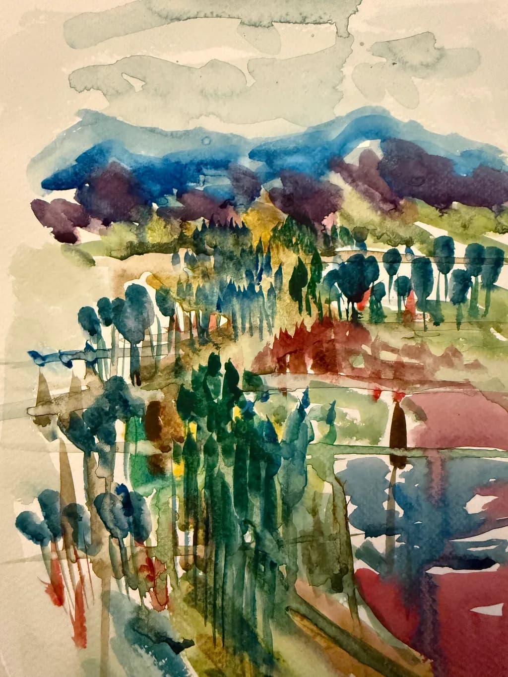 Abstract Landscape