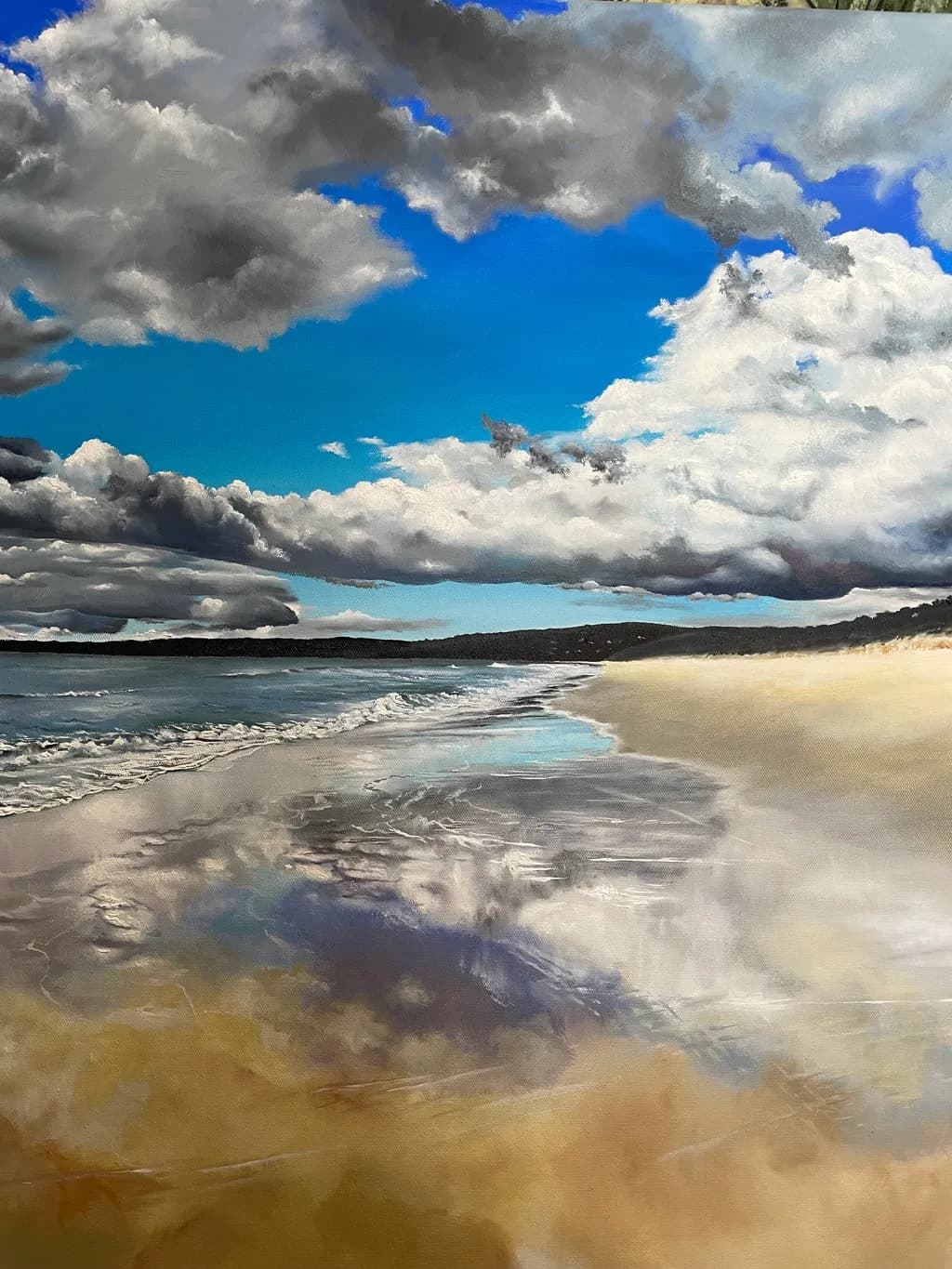 Clouds Over Beach