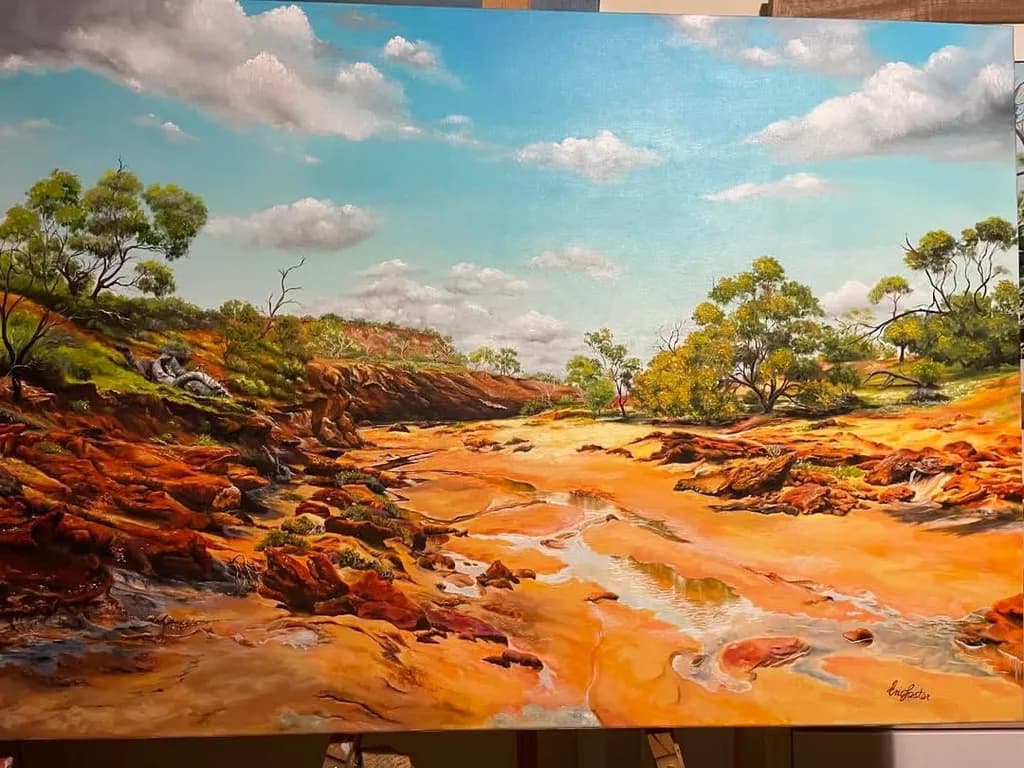 Red Earth Riverbed
