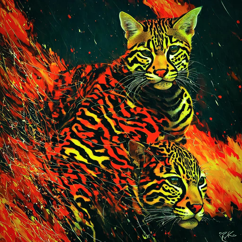Jaguar Flame Duo