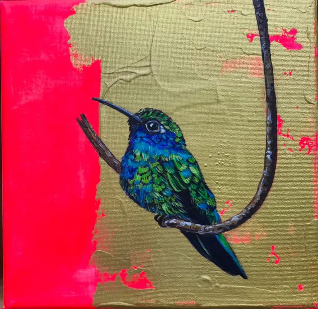 Perched Hummingbird