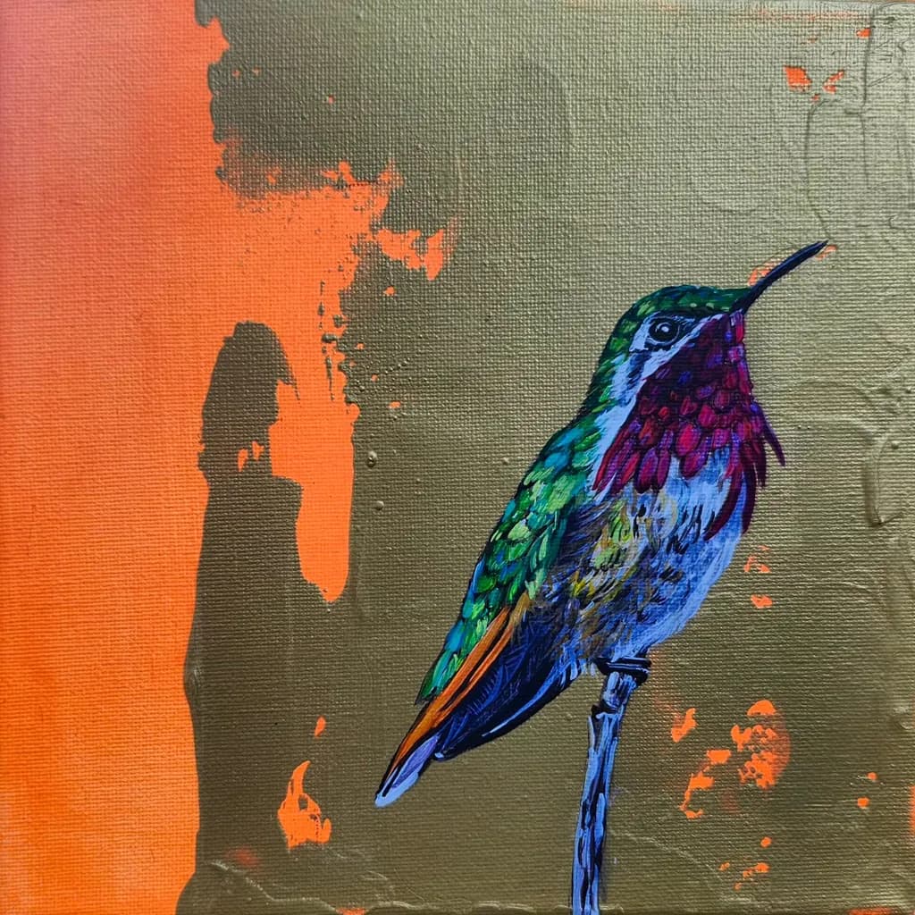 Iridescent Perch
