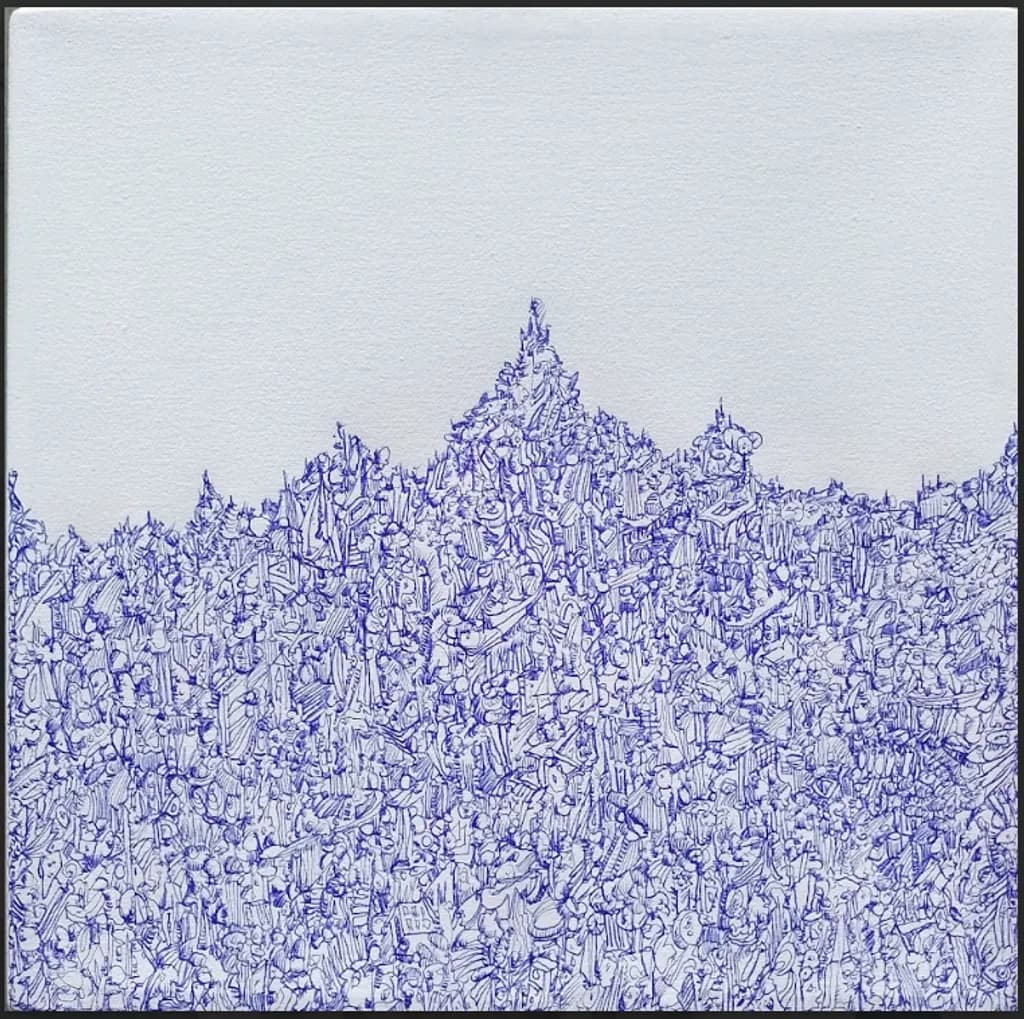 Crowded Peaks