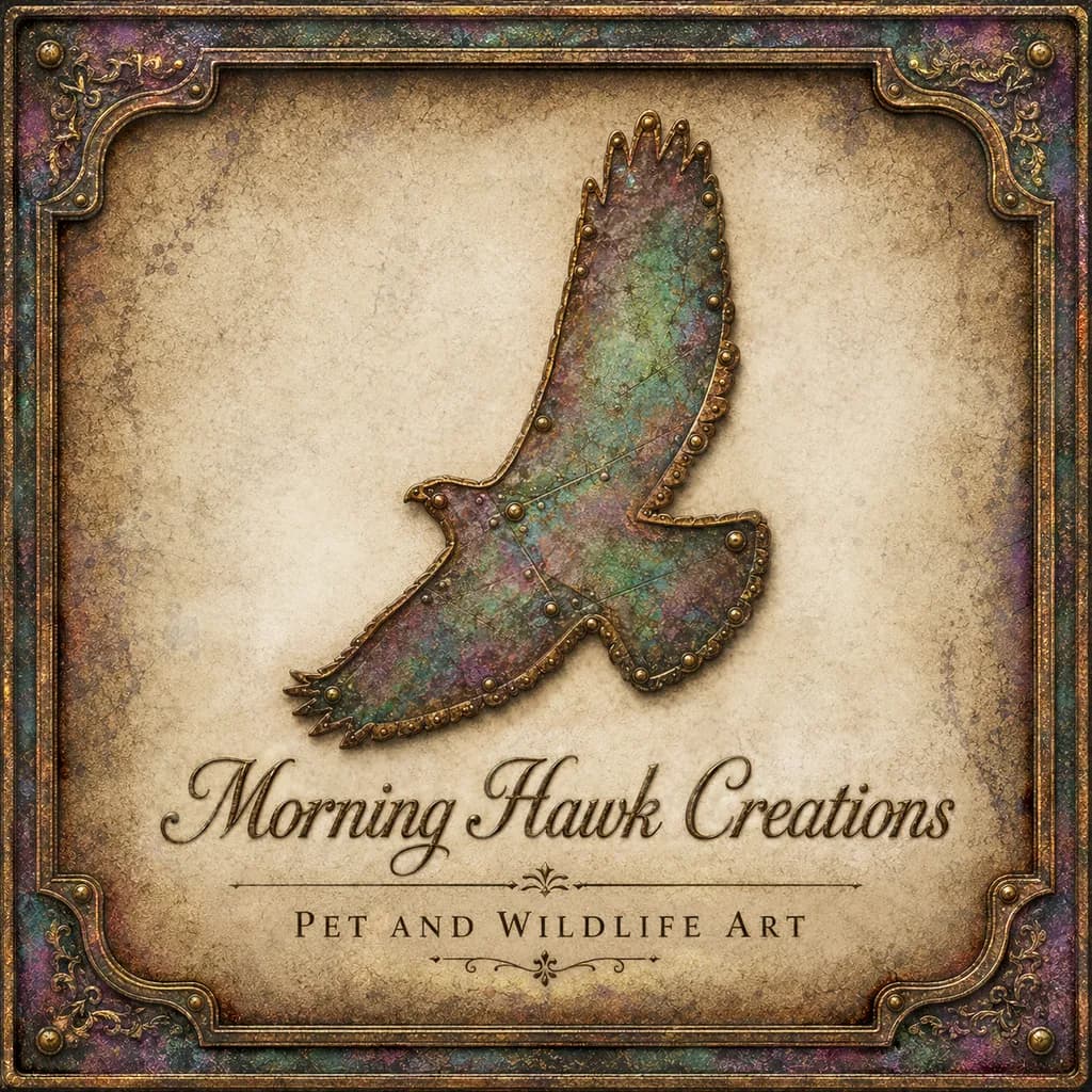 Vintage Hawk Emblem
