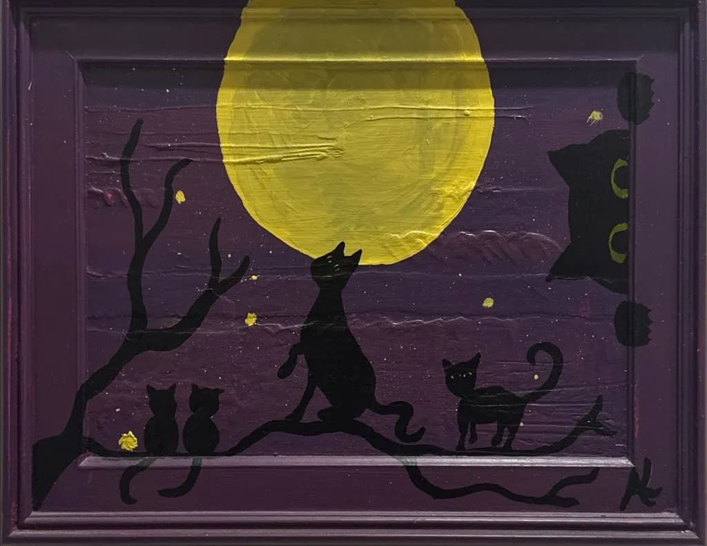 Full Moon Kitty