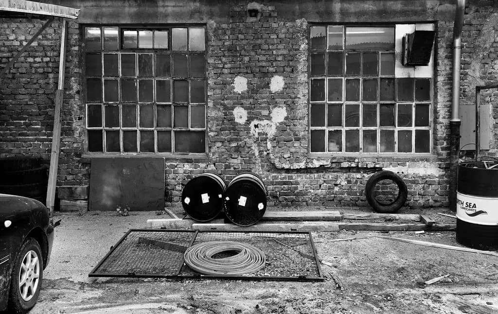 Industrial Brick Wall
