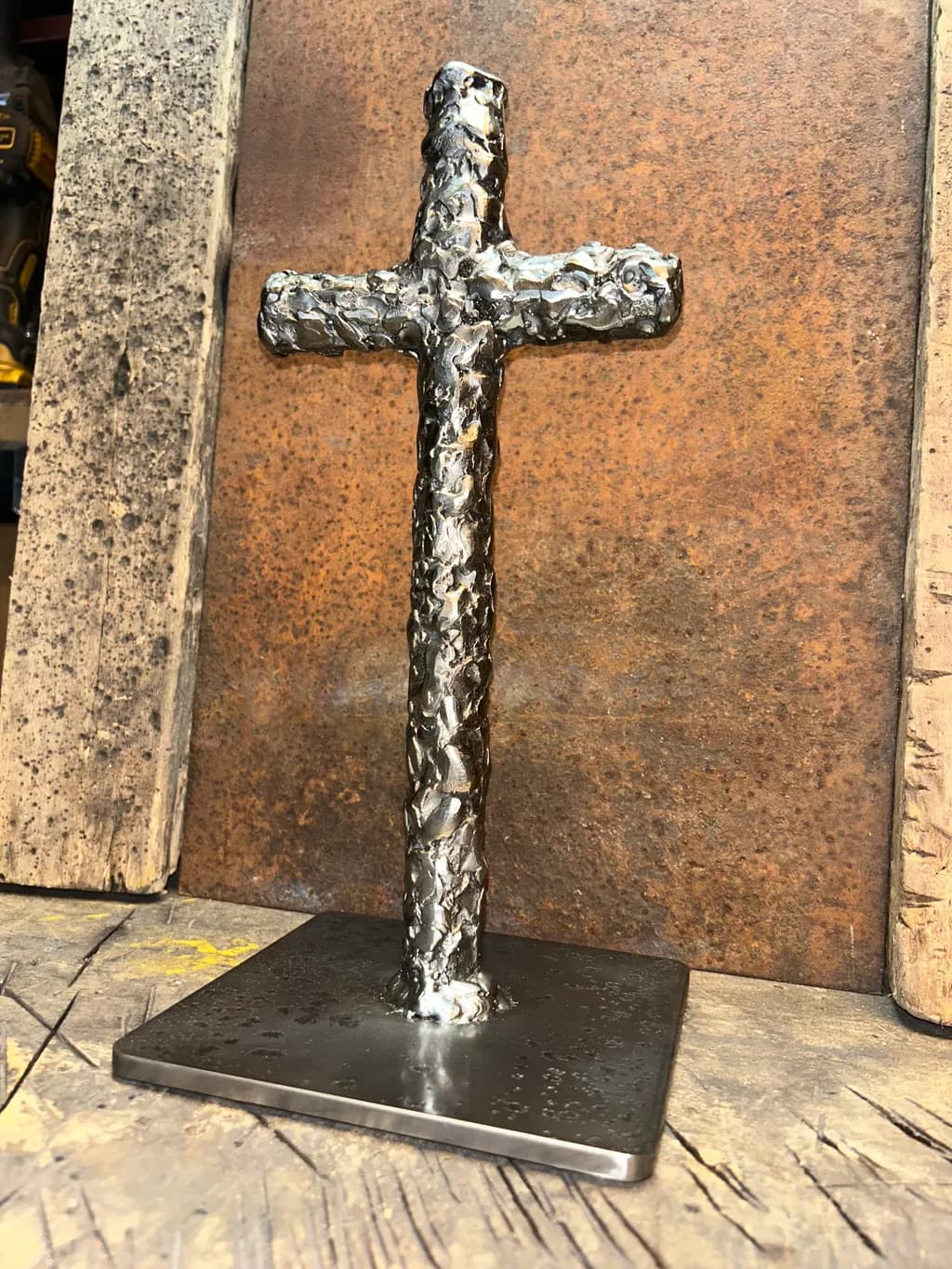 Welded Metal Cross