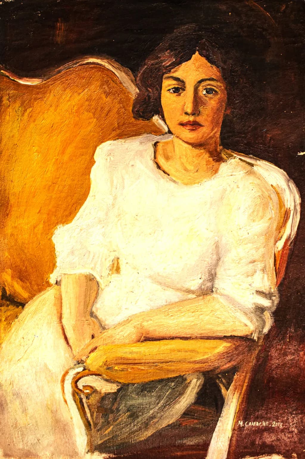 Contemplative Portrait