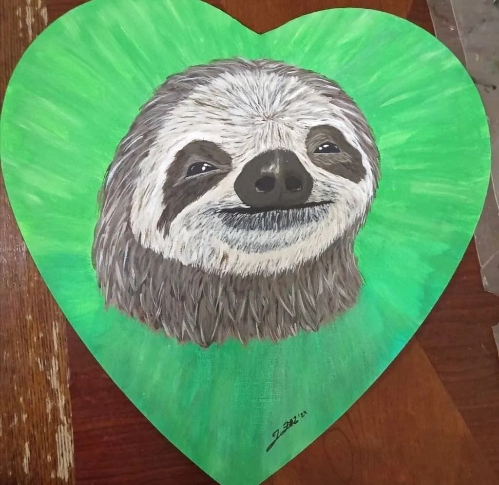 Sloth Heart Delight