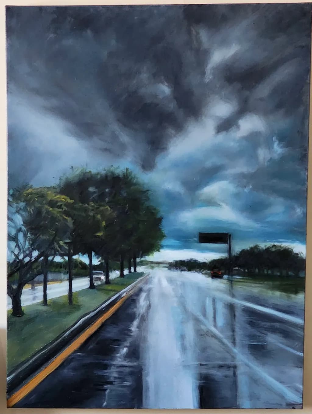 Stormy Roadway