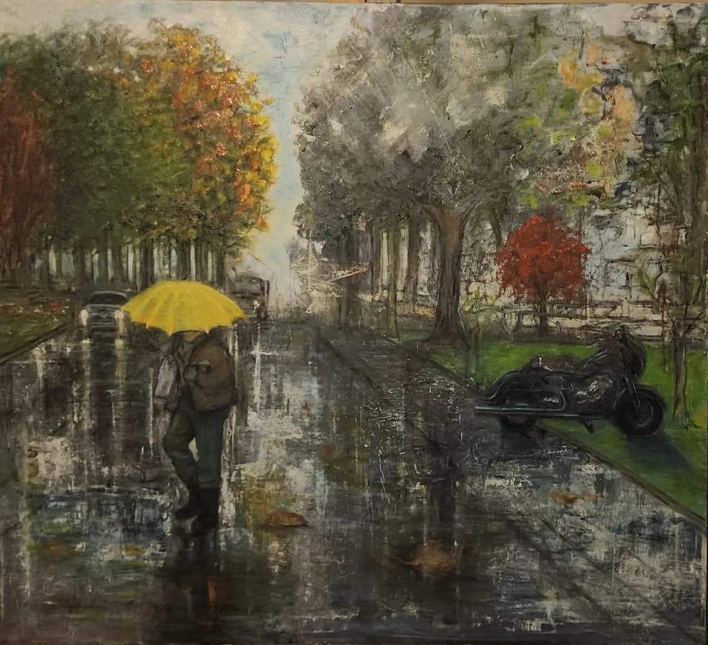Autumn Rain Embrace