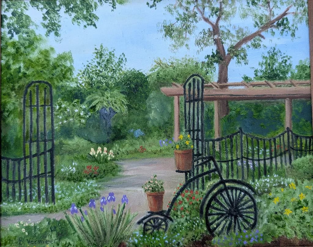 Garden Gate Serenity