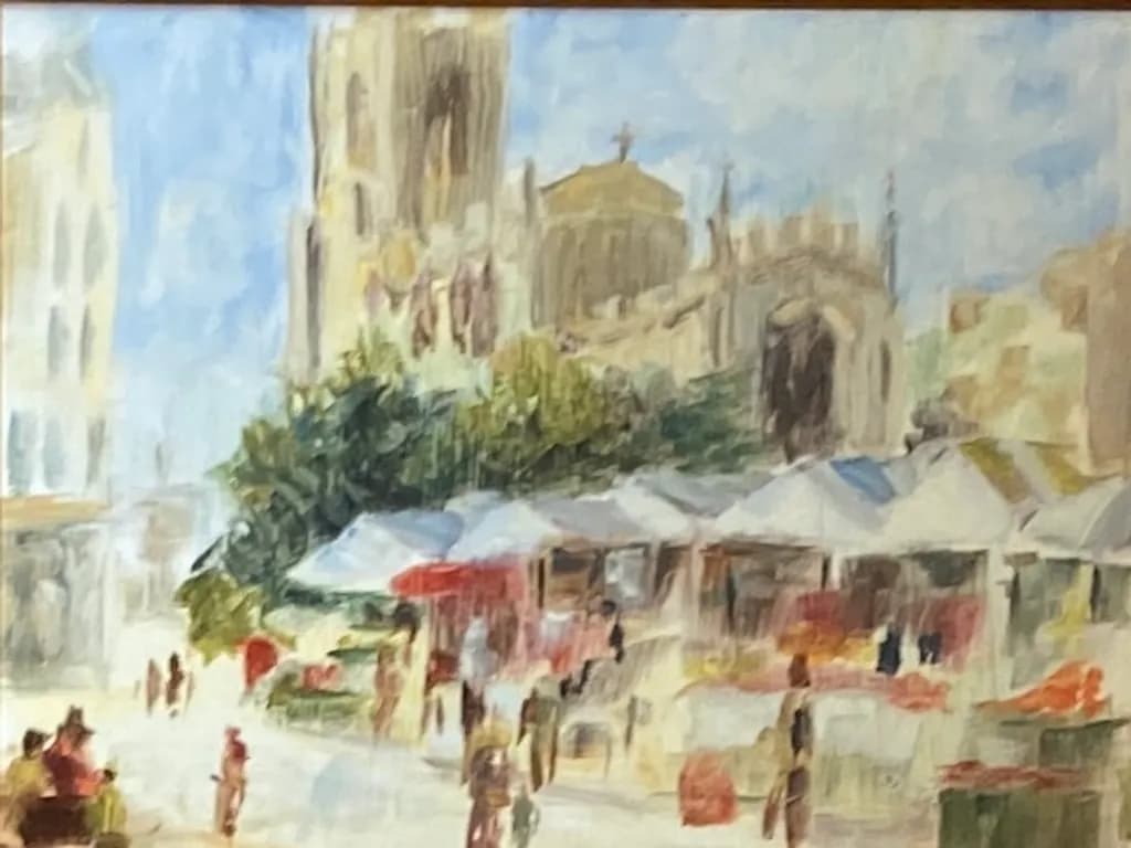 Market Day Blur