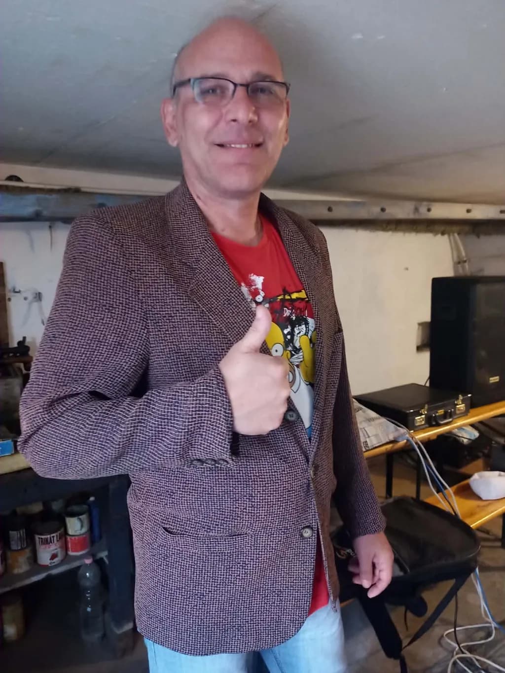Casual Thumbs Up Portrait
