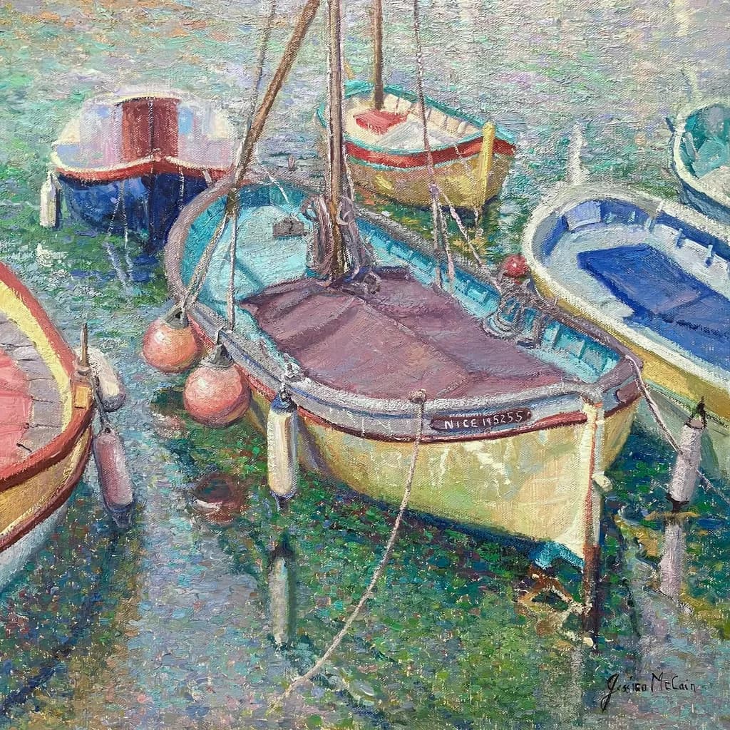 Historic French fishing boats