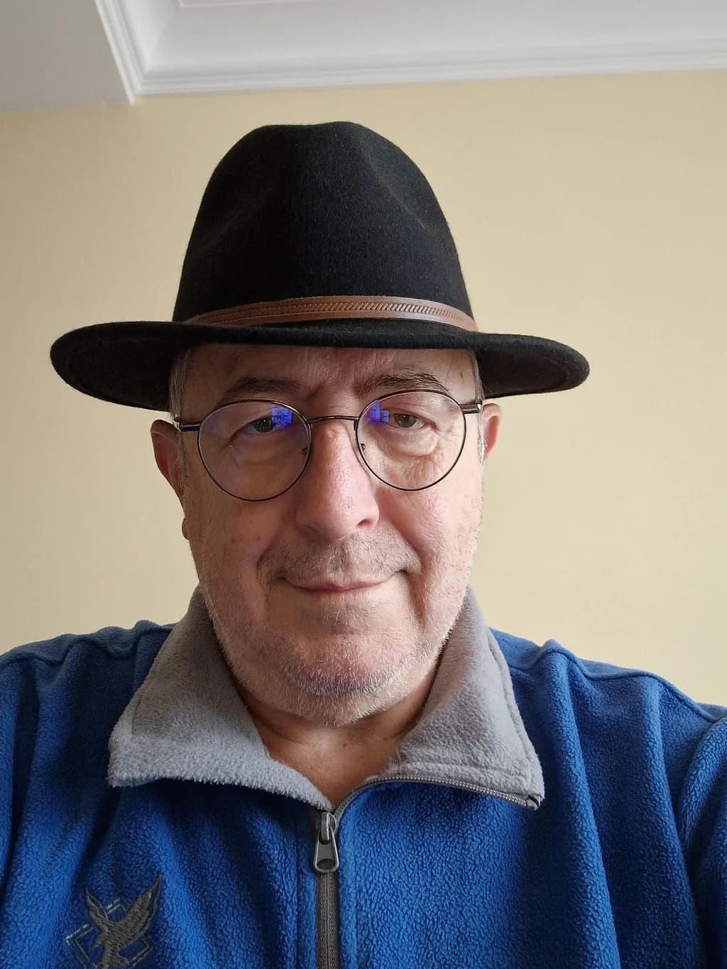 Classic Black Felt Hat