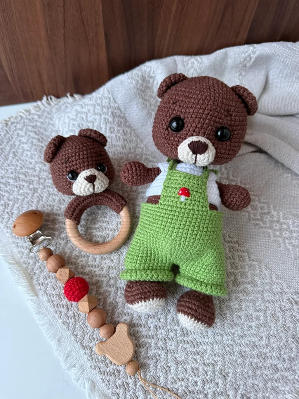Crochet Bear Set