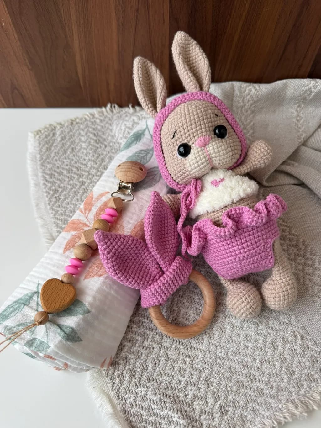Crochet Bunny Set