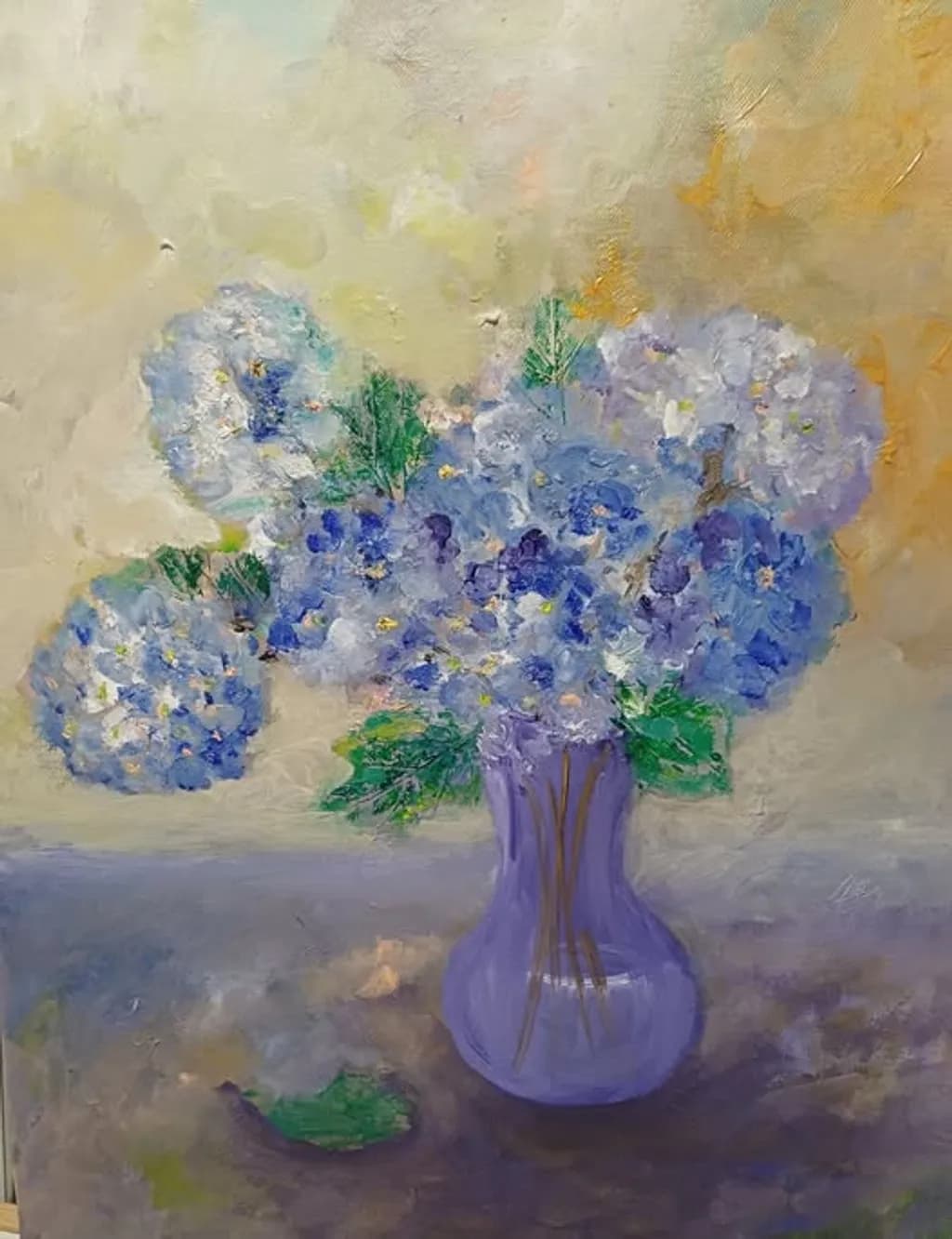 Blue Hortensia