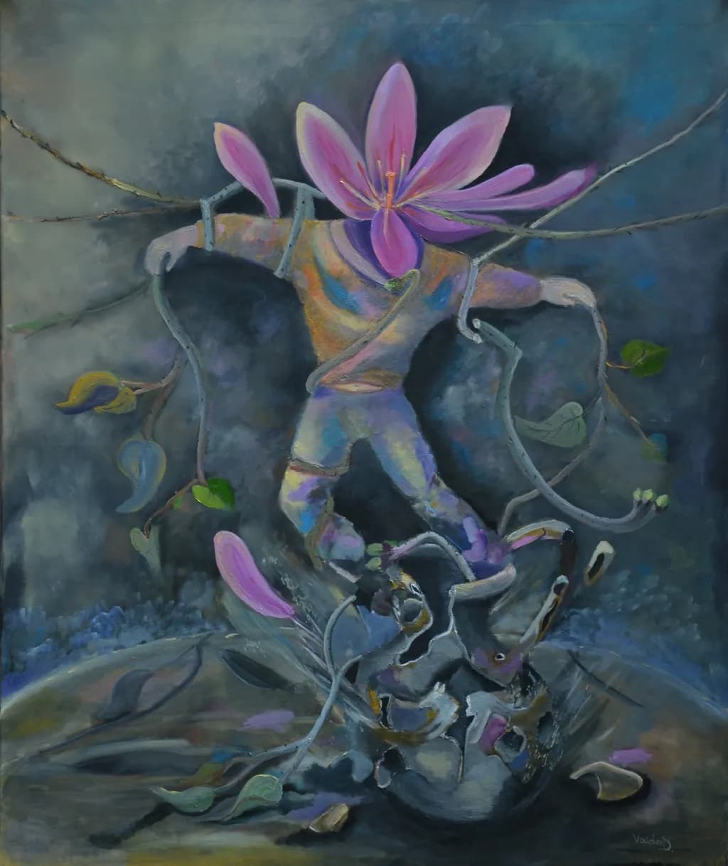 The flower beneath the skin