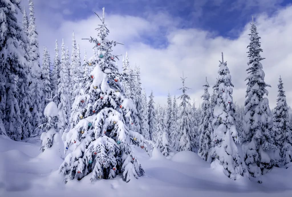 Festive Forest Serenity
