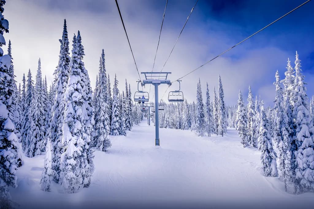 Riding the Chairlift
