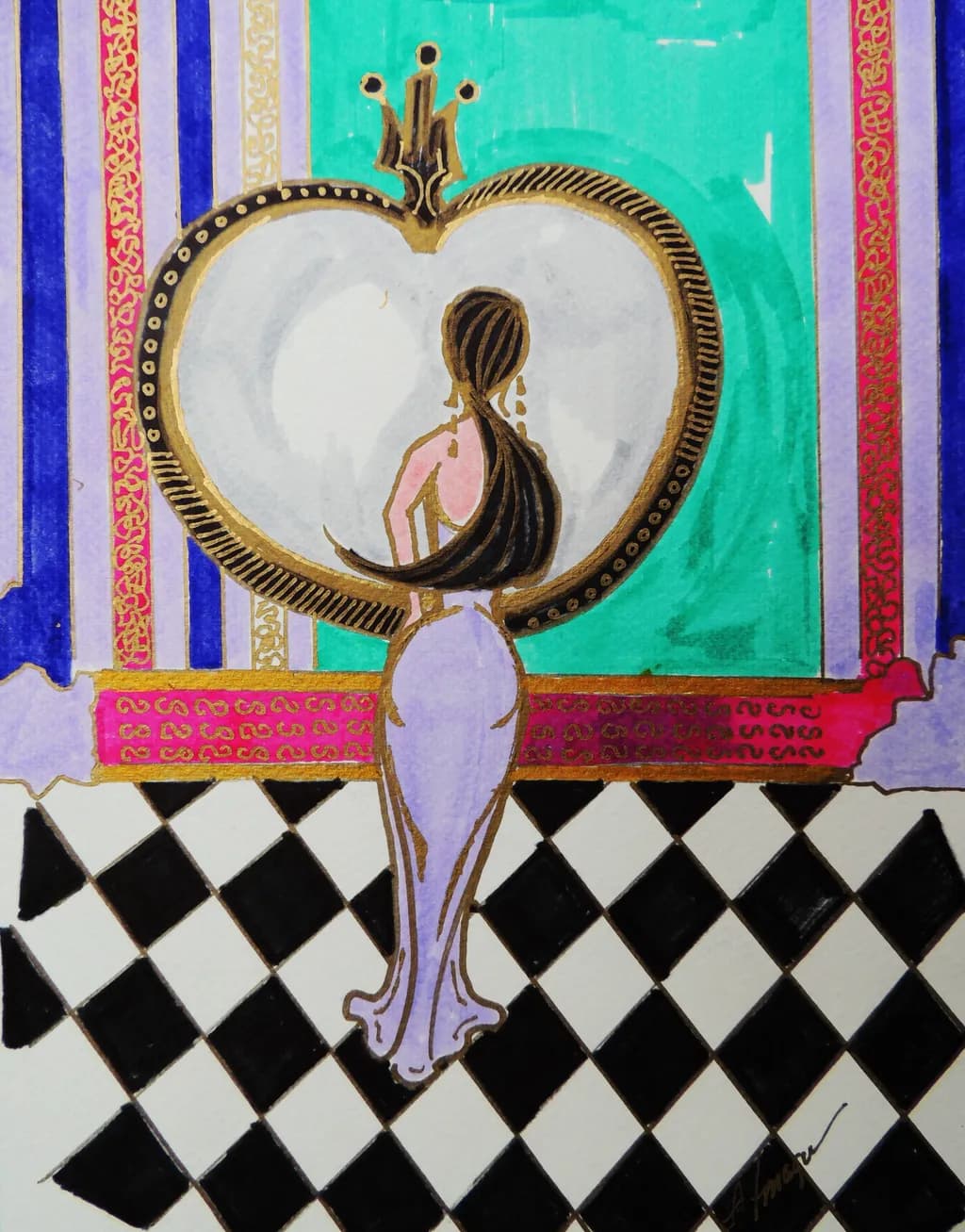Art Deco Reflection